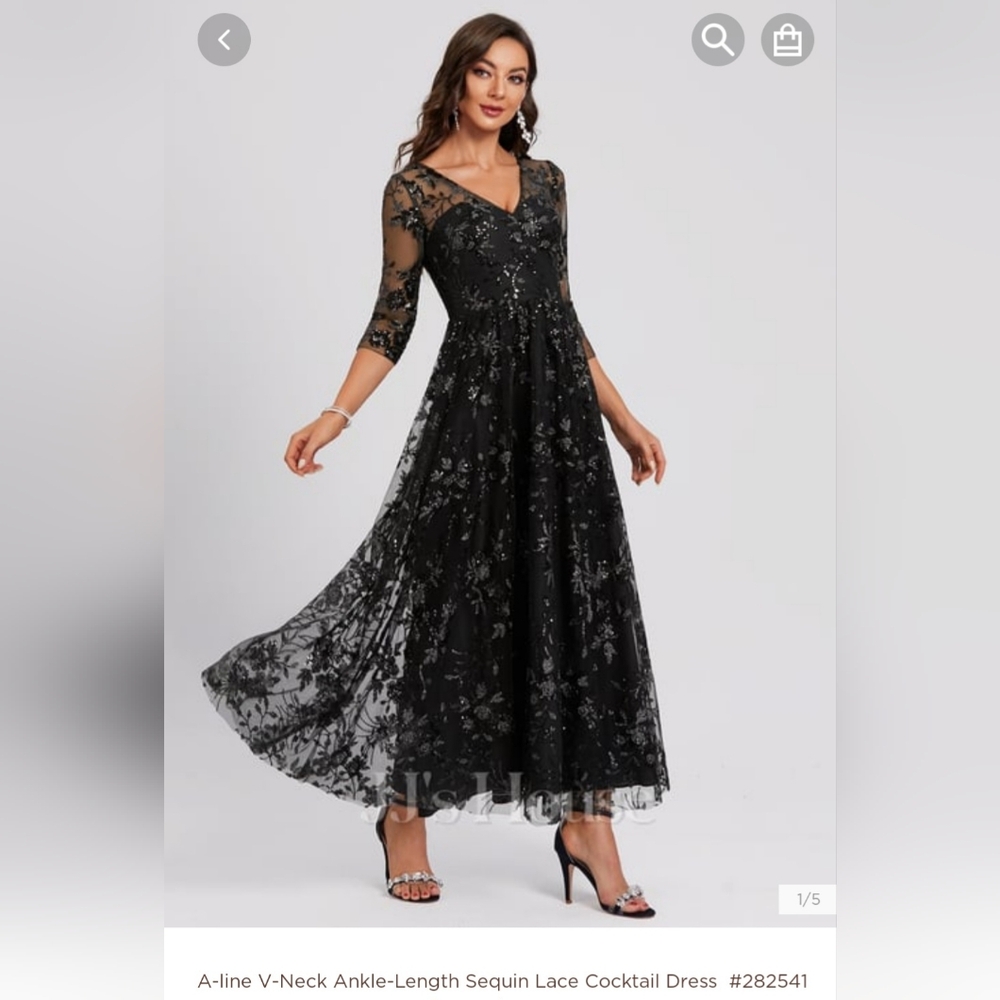 NWT Black Formal Dress